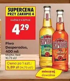 Biedronka Piwo Desperados Mojito oferta