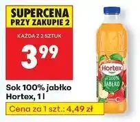 Biedronka Sok jabłkowy 100% Hortex oferta