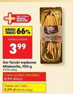 Biedronka Faruki serowe wędzone Mlekovita Górskie Specjały oferta