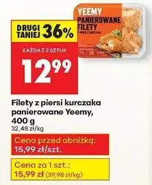 Biedronka Filet panierowany z kurczaka Yeemy oferta