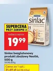Biedronka Kaszka zbożowa bezglutenowa Nestle Sinlac oferta