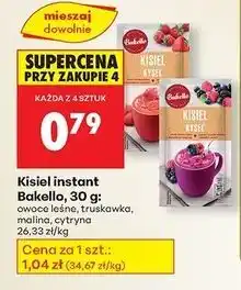 Biedronka Kisiel cytrynowy Bakello oferta