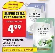 Biedronka Mydło w płynie oliwka Linda oferta