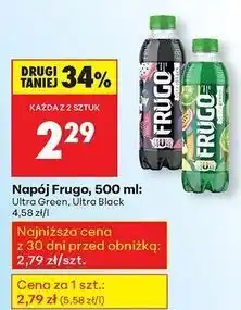Biedronka Napój czarny Frugo oferta