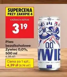 Biedronka Piwo Żywiec Bezalkoholowe oferta