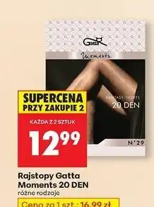 Biedronka Rajstopy fantasy tights 20 den n.29 Gatta oferta