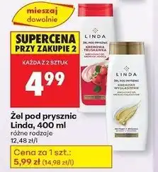 Biedronka Żel pod prysznic kremowe wygładzenie Linda oferta