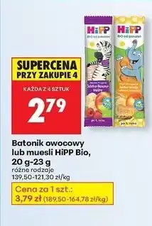 Biedronka Batonik jabłka i wanilia Hipp Owocowy Przyjaciel oferta