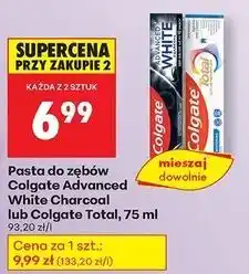 Biedronka Pasta do zębów whitening Colgate Total oferta