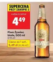 Biedronka Piwo Żywiec Białe oferta