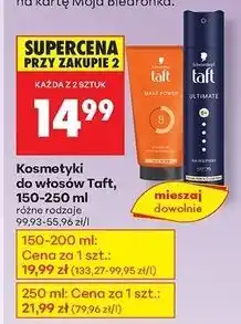 Biedronka Lakier do włosów Taft Ultimate oferta