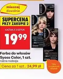 Biedronka Farba do włosów 8.5 Syoss Permanent oferta