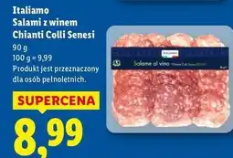 Lidl Salami al vino Italiamo oferta