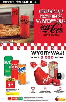 Biedronka Napój pomarańczowy Fanta Zero oferta