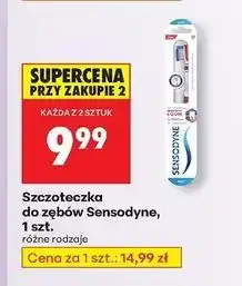 Biedronka Szczoteczka do zębów soft Sensodyne Sensitivity & Gum oferta