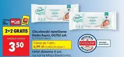Biedronka Chusteczki nawilżane aqua Dada oferta