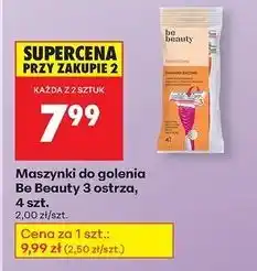 Biedronka Maszynka do golenia Be Beauty Sensitive 3 oferta