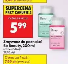 Biedronka Zmywacz do paznokci protect Be Beauty oferta