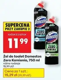 Biedronka Żel do wc blue Domestos Zero Kamienia oferta