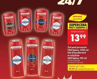Biedronka Dezodorant Old Spice Bearglove oferta