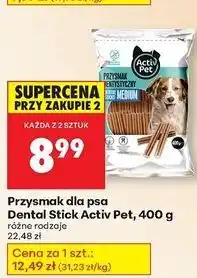 Biedronka Przysmak dentystyczny dla psa medium Activ Pet oferta