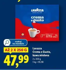 Lidl Kawa classico Lavazza Crema & Gusto oferta