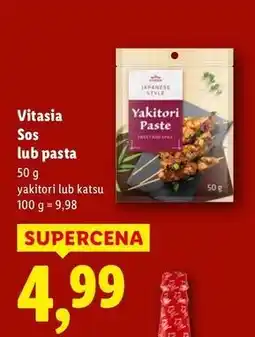 Lidl Pasta katsu Vitasia Japan oferta