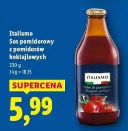 Lidl Sos z pomidorów koktajlowych Italiamo oferta