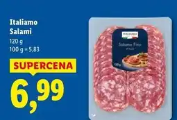 Lidl Salami fino Italiamo oferta