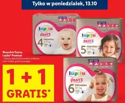 Lidl Pieluchomajtki 6 extra large Lupilu Pants Premium oferta