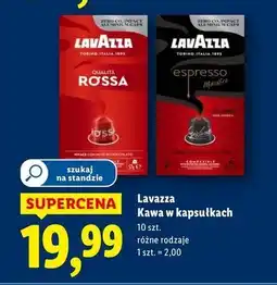 Lidl Kawa w kapsułkach classico Lavazza Espresso Maestro oferta