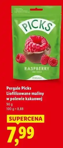 Lidl Maliny w czekoladzie Picks oferta