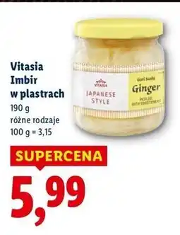 Lidl Imbir do sushi Vitasia Japan oferta
