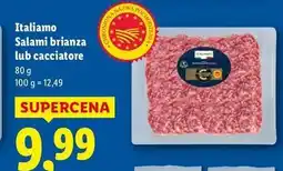 Lidl Salami cacciatore Italiamo oferta