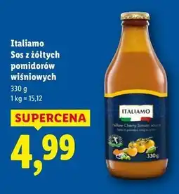 Lidl Sok z żółtych pomidorów wiśniowych Italiamo oferta