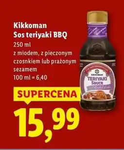 Lidl Sos teriyaki z prażonym sezamem Kikkoman oferta
