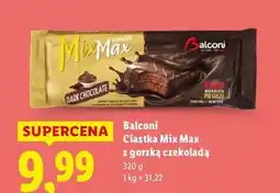 Lidl Ciastka mix max dark Balconi oferta