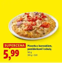 Lidl Pizzerka z kurczakiem, pomidorkami i cebulą oferta