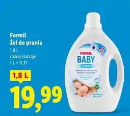 Lidl Żel do prania Formil Expert Baby oferta