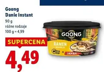 Lidl Danie ramen Goong oferta
