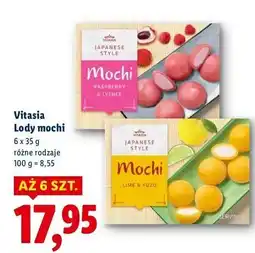Lidl Lody mochi lime & yuzu Vitasia Japan oferta