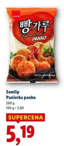 Lidl Panierka panko Samlip oferta