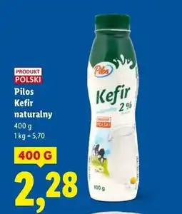 Lidl Kefir naturalny 2 % Pilos oferta