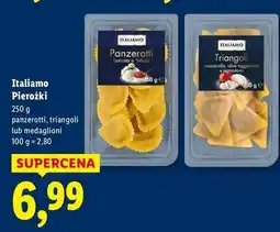 Lidl Pierożki medagliani Italiamo oferta