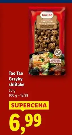 Lidl Grzyby shitake całe Tao oferta