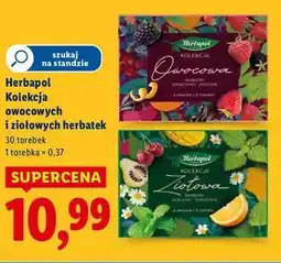 Lidl Zestaw herbat ziołowych Herbapol oferta