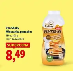 Lidl Mieszanka do przygotowania pancakes i gofrów 2w1 Pan Shaky oferta