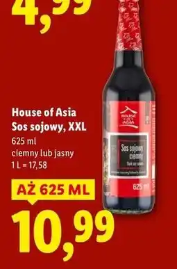 Lidl Sos sojowy ciemny House Of Asia oferta