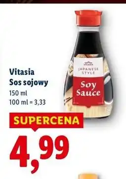 Lidl Sos sojowy Vitasia Japan oferta
