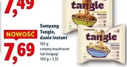 Lidl Danie tangle bulgogi cream pasta Samyang (Spożywcze) oferta